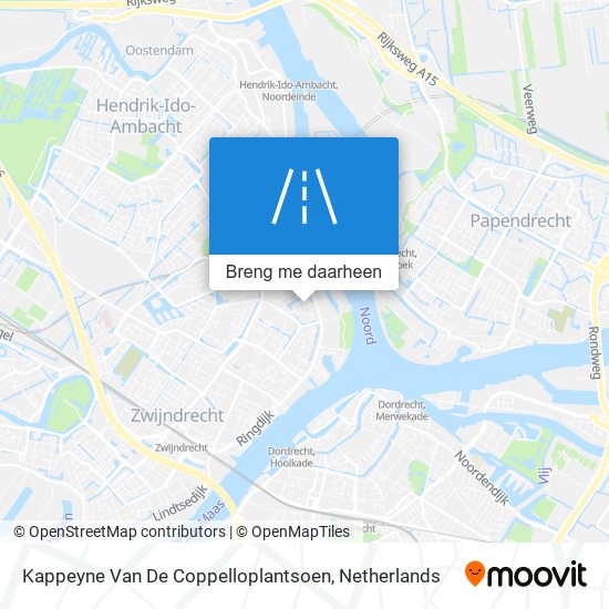 Kappeyne Van De Coppelloplantsoen kaart