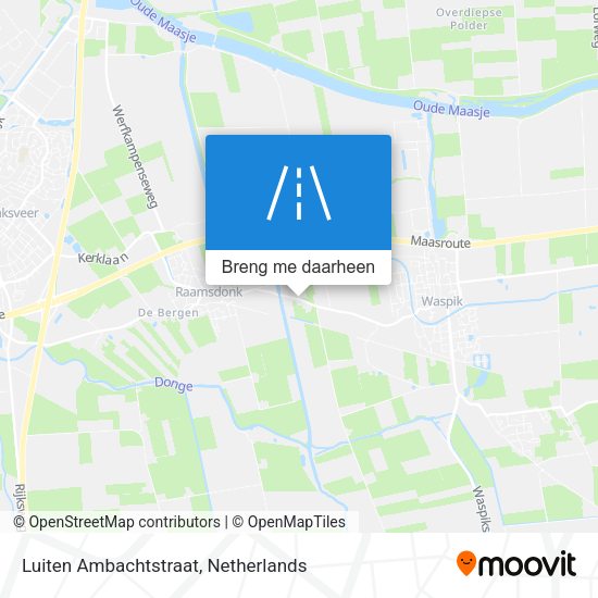 Luiten Ambachtstraat kaart