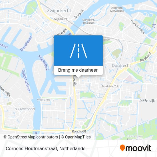 Cornelis Houtmanstraat kaart