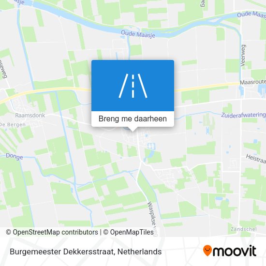 Burgemeester Dekkersstraat kaart