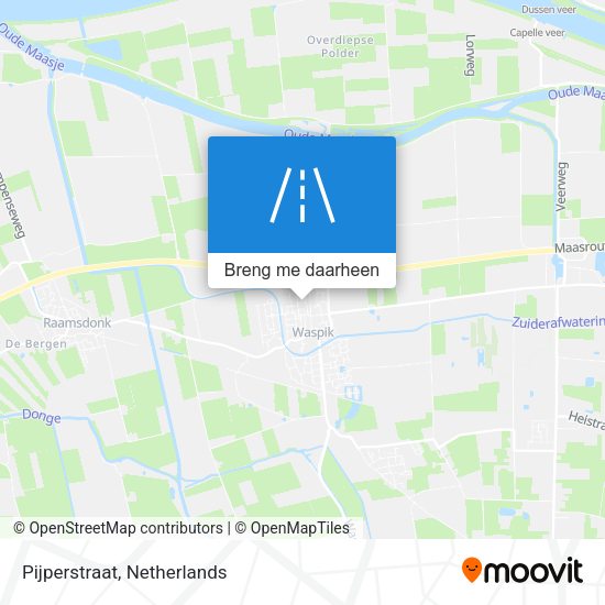 Pijperstraat kaart