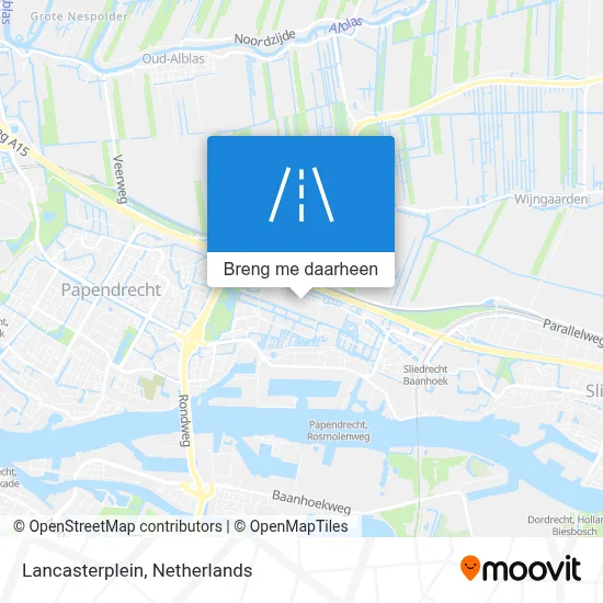 Lancasterplein kaart