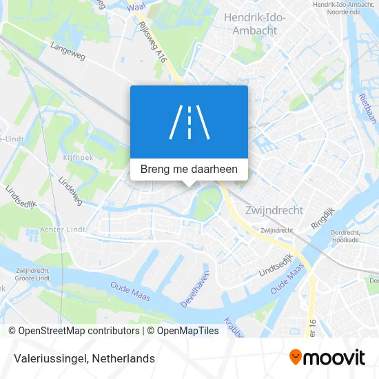 Valeriussingel kaart