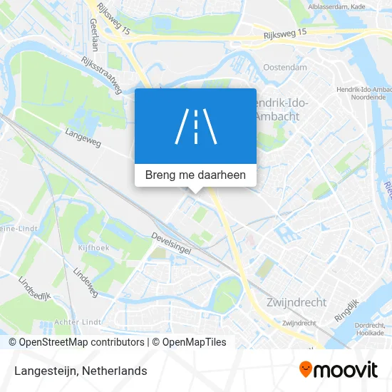 Langesteijn kaart