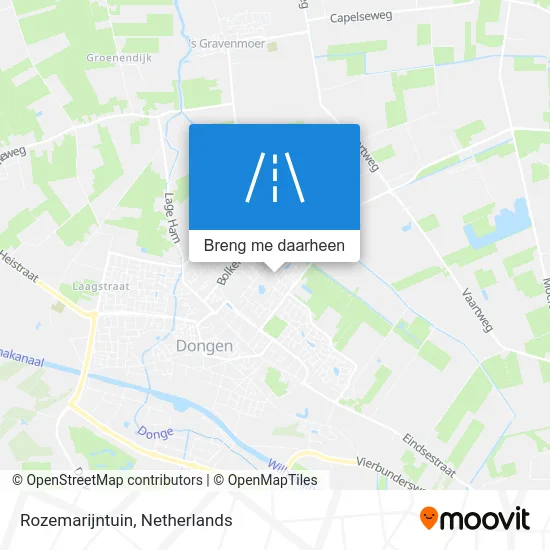 Rozemarijntuin kaart