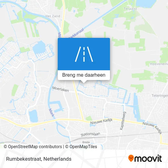 Rumbekestraat kaart