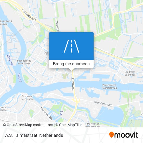 A.S. Talmastraat kaart