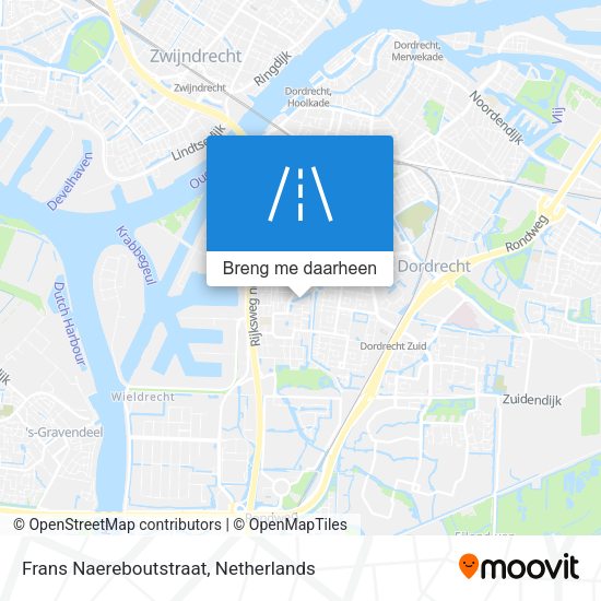 Frans Naereboutstraat kaart