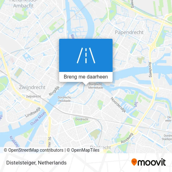 Distelsteiger kaart