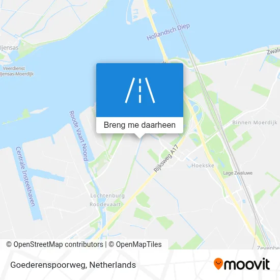 Goederenspoorweg kaart