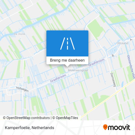 Kamperfoelie kaart