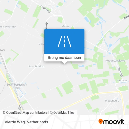 Vierde Weg kaart