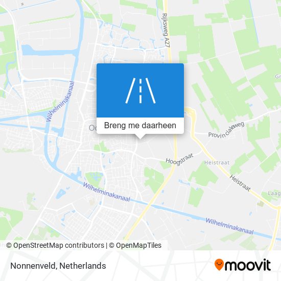 Nonnenveld kaart