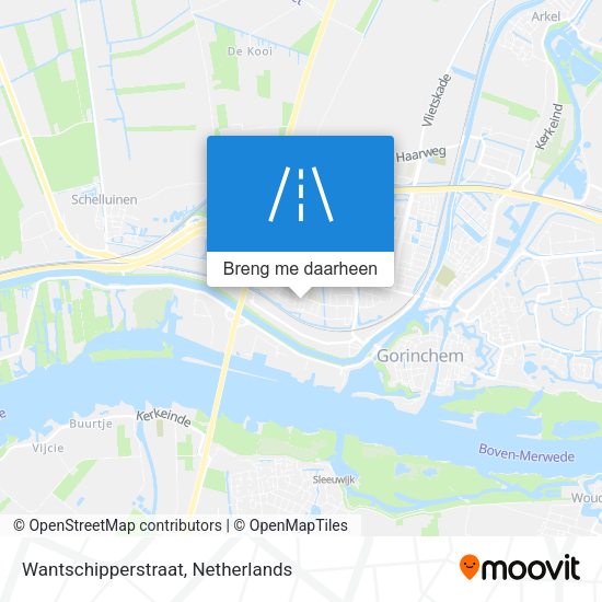 Wantschipperstraat kaart
