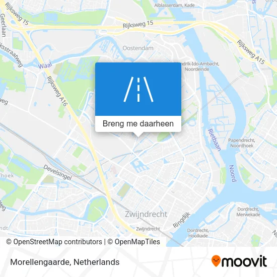Morellengaarde kaart