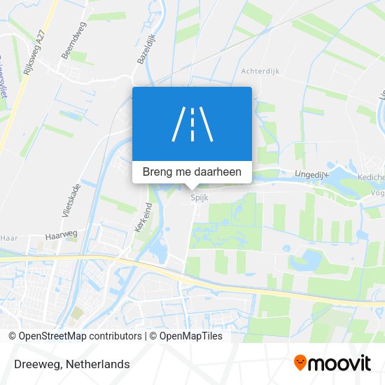 Dreeweg kaart