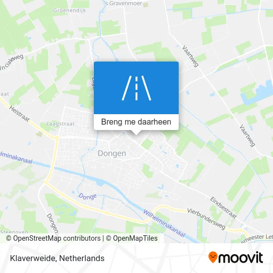 Klaverweide kaart