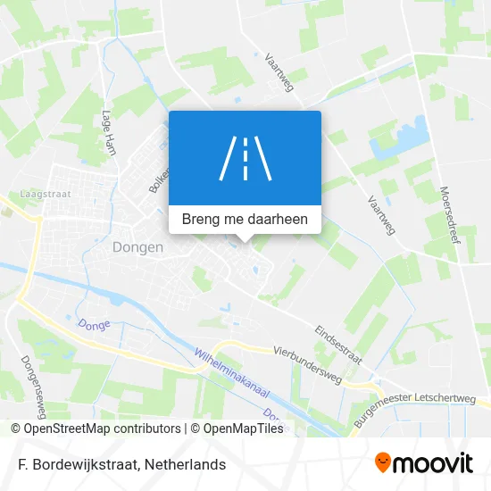 F. Bordewijkstraat kaart