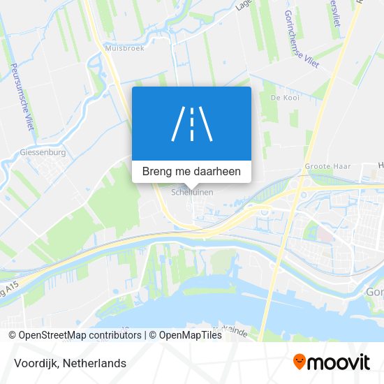 Voordijk kaart