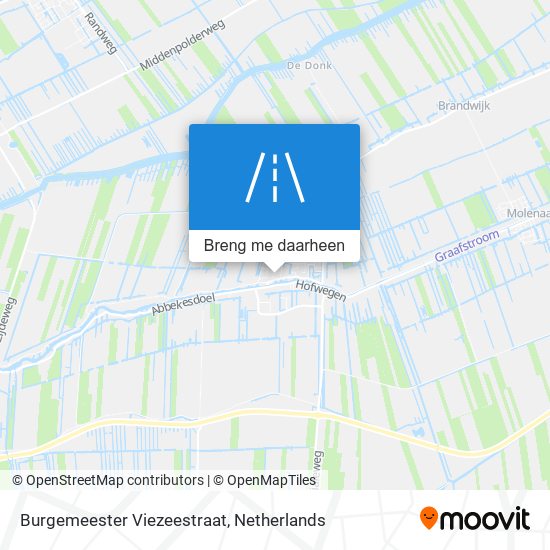 Burgemeester Viezeestraat kaart
