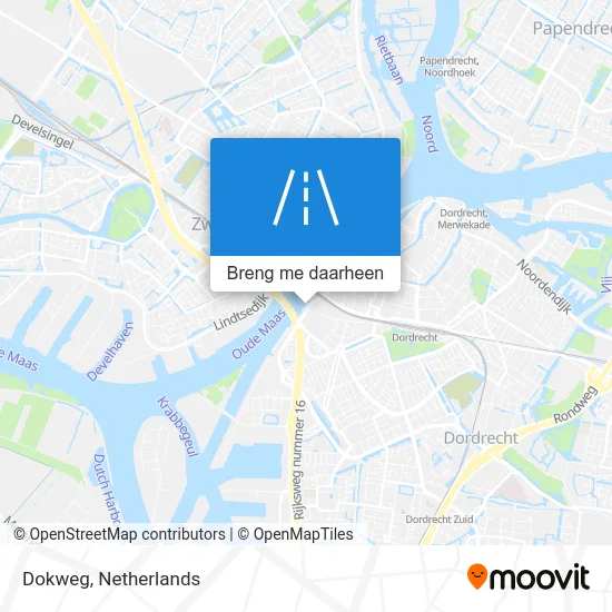 Dokweg kaart