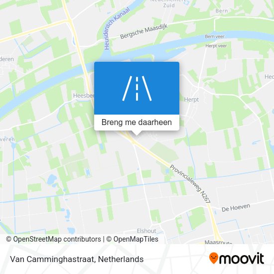 Van Camminghastraat kaart