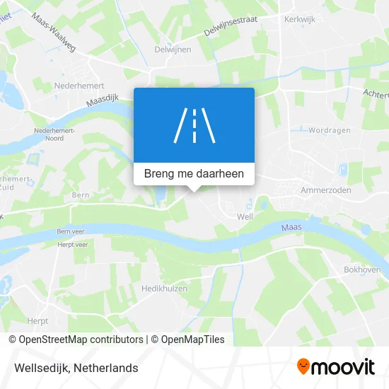 Wellsedijk kaart