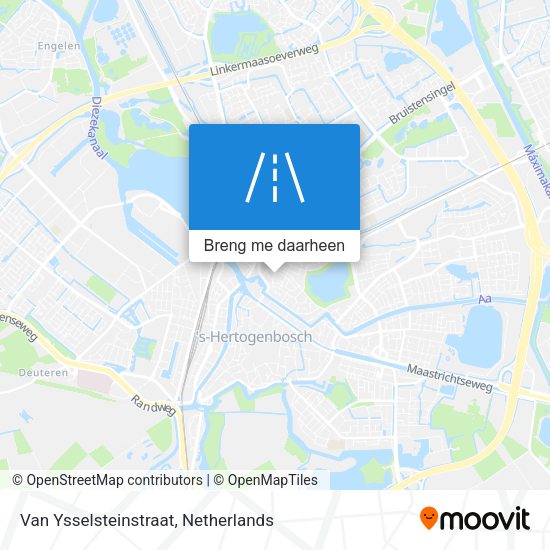 Van Ysselsteinstraat kaart