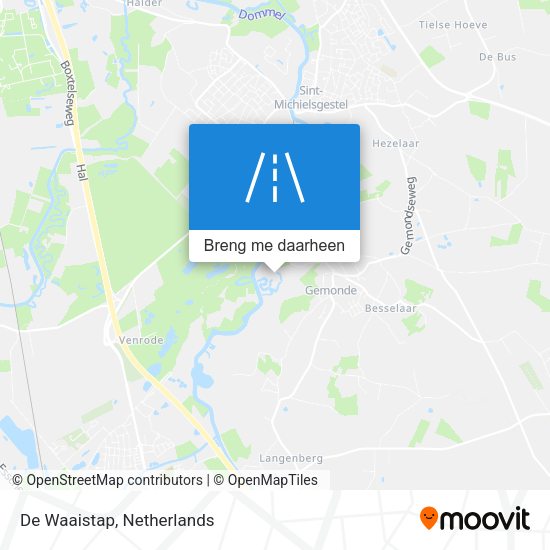 De Waaistap kaart