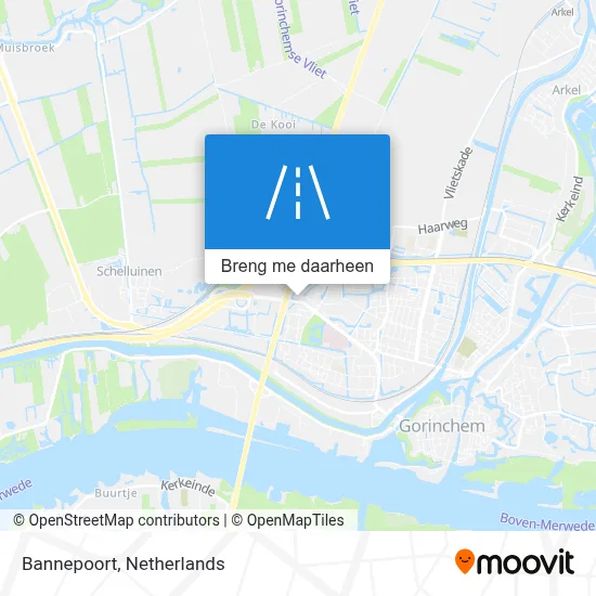 Bannepoort kaart