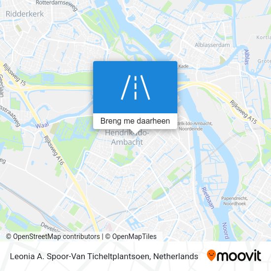 Leonia A. Spoor-Van Ticheltplantsoen kaart