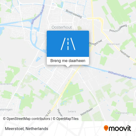 Meerstoel kaart