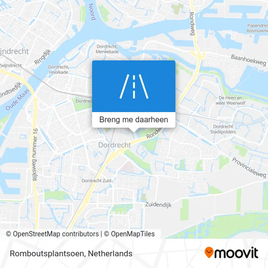 Romboutsplantsoen kaart