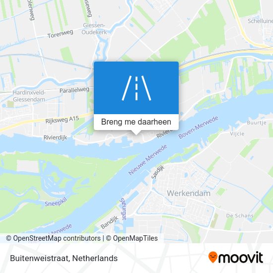 Buitenweistraat kaart