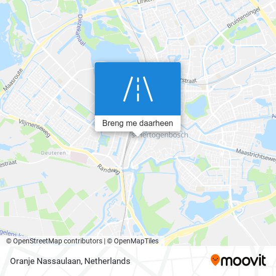 Oranje Nassaulaan kaart