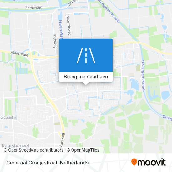Generaal Cronjéstraat kaart