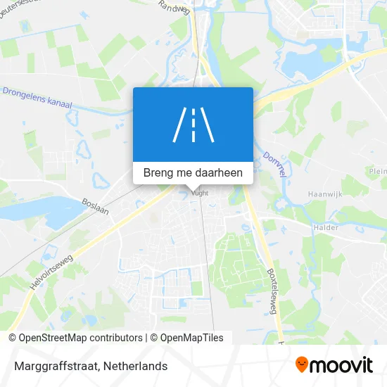 Marggraffstraat kaart
