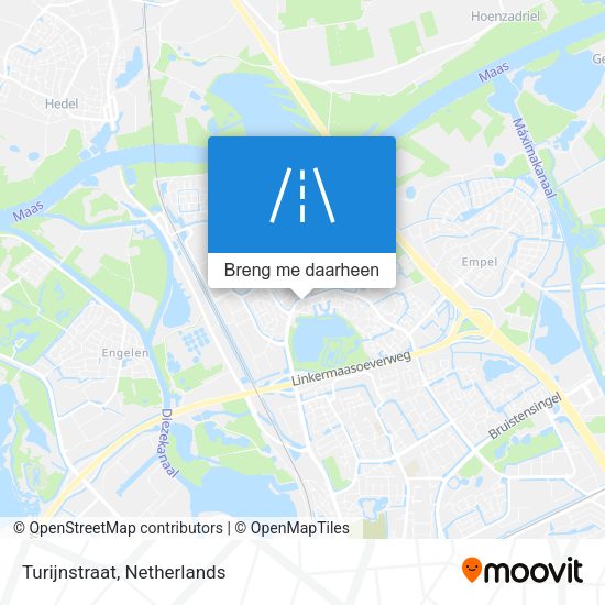 Turijnstraat kaart