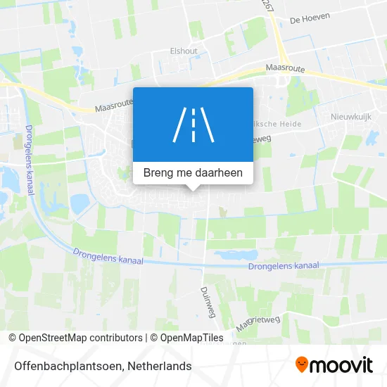 Offenbachplantsoen kaart