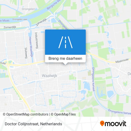 Doctor Colijnstraat kaart