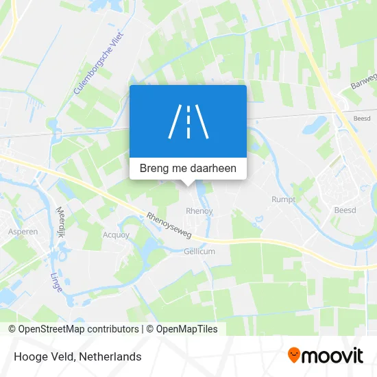 Hooge Veld kaart