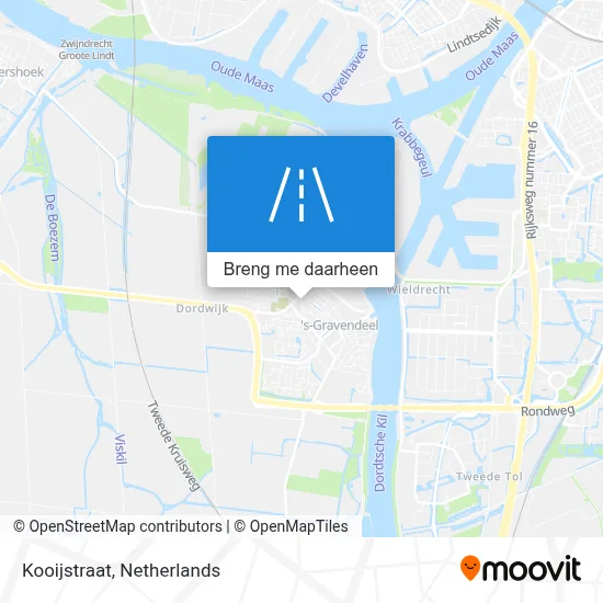 Kooijstraat kaart