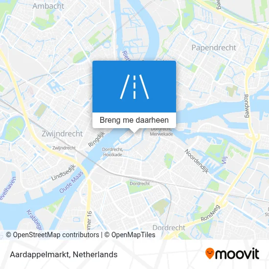 Aardappelmarkt kaart