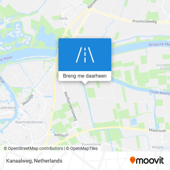 Kanaalweg kaart