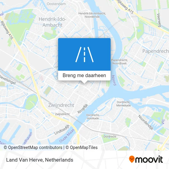 Land Van Herve kaart