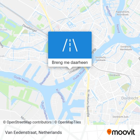 Van Eedenstraat kaart