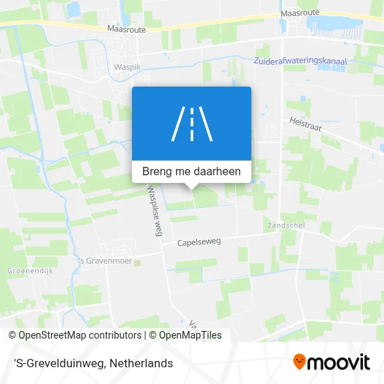 'S-Grevelduinweg kaart
