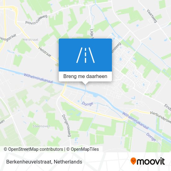 Berkenheuvelstraat kaart
