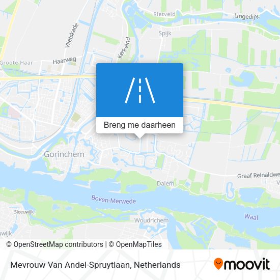 Mevrouw Van Andel-Spruytlaan kaart