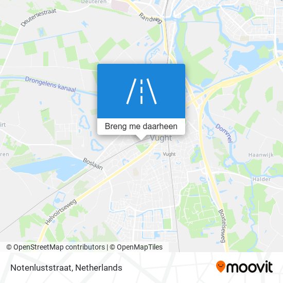 Notenluststraat kaart